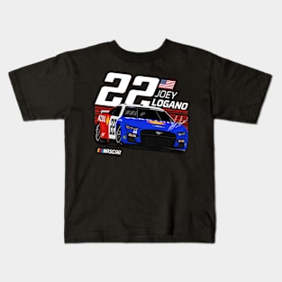 Joey Logano #22 Throwback Kids T-Shirt